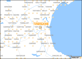 map of Tràng Khê