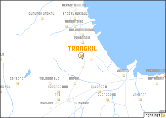 map of Trangkil