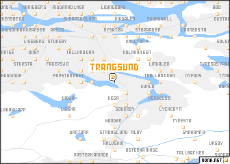 map of Trångsund