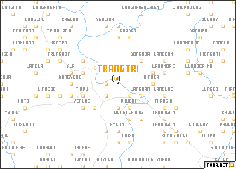map of Tràng Trí