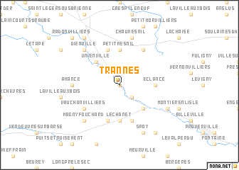 map of Trannes