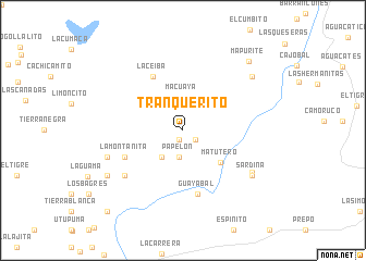 map of Tranquerito