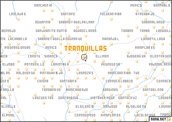 map of Tranquillas