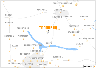 map of Transfer