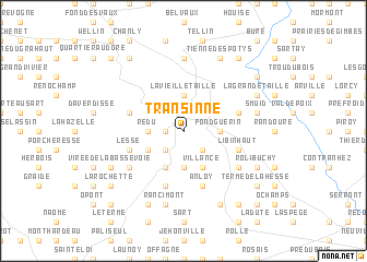 map of Transinne