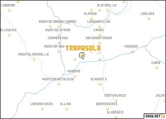map of Trapasola
