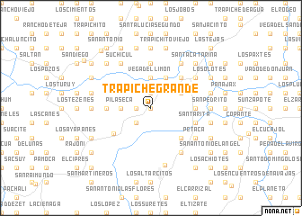 map of Trapiche Grande