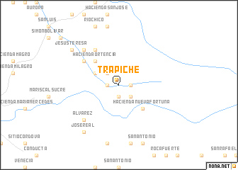 map of Trapiche