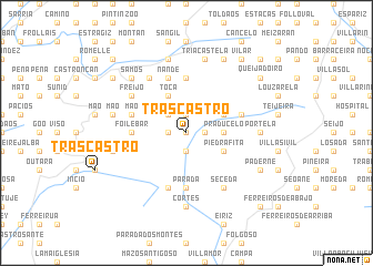 map of Trascastro