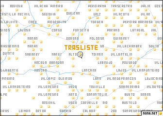 map of Trasliste