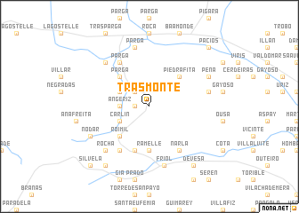 map of Trasmonte