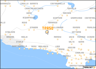 map of Traso