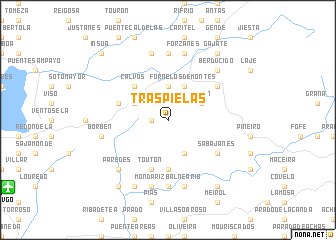 map of Traspielas