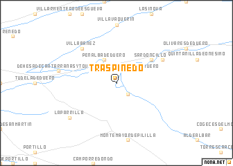 map of Traspinedo