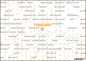 map of Trausdorf