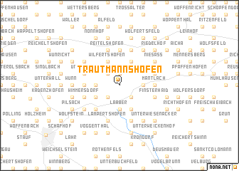 map of Trautmannshofen