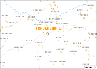 map of Traversbanc