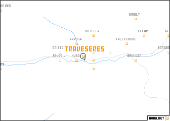 map of Traveseres