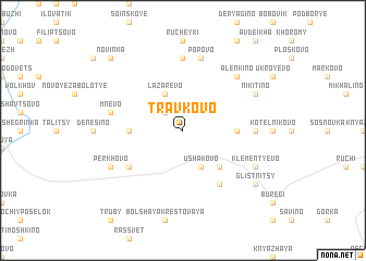 map of Travkovo