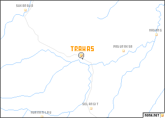 map of Trawas