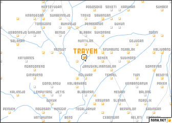 map of Trayem