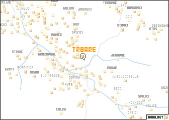 map of Trbare