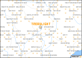 map of Treadlight