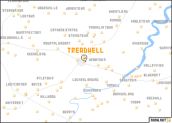 map of Treadwell