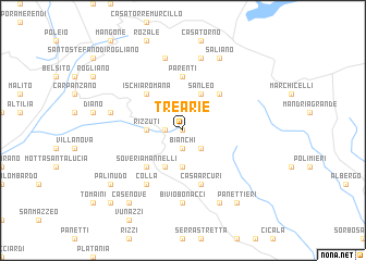 map of Trearie