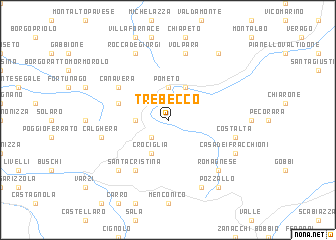 map of Trebecco