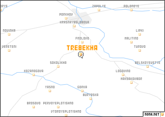 map of Trebekha
