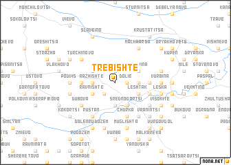 map of Trebishte