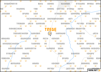 map of Trede