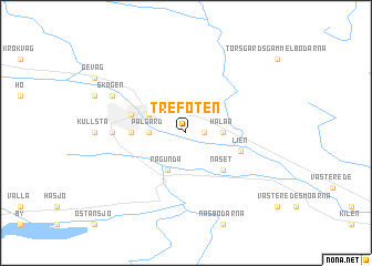 map of Trefoten