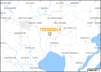 map of Tregeagle