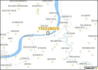 map of Tregubovo