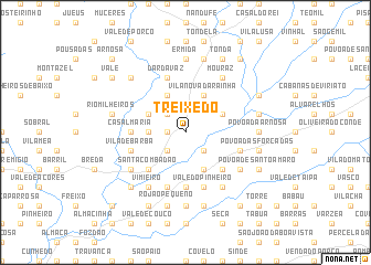 map of Treixedo