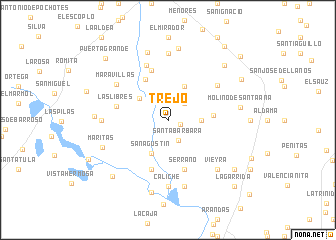 map of Trejo