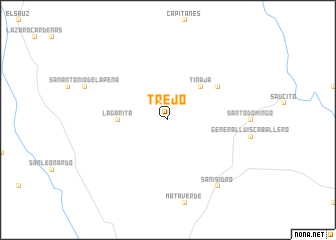 map of Trejo