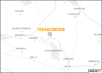 map of Trëkhizbenka