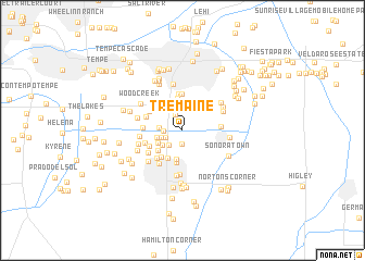 map of Tremaine