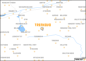 map of Tren\