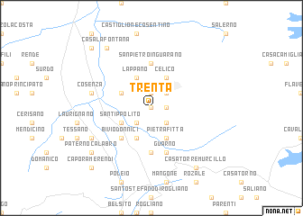 map of Trenta