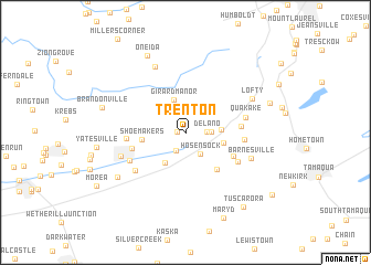 map of Trenton