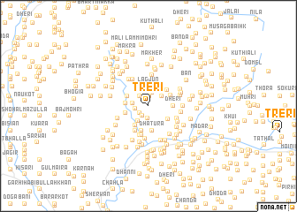 map of Treri