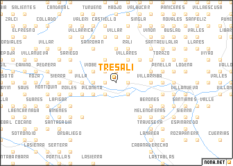 map of Tresali