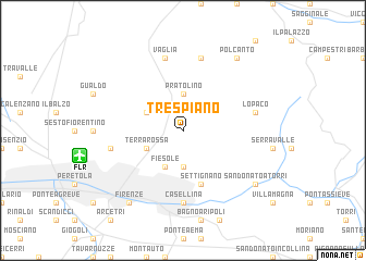 map of Trespiano