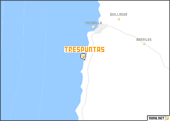 map of Tres Puntas