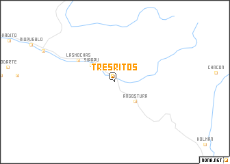 map of Tres Ritos