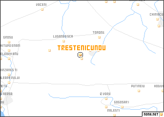 map of Trestenicu Nou